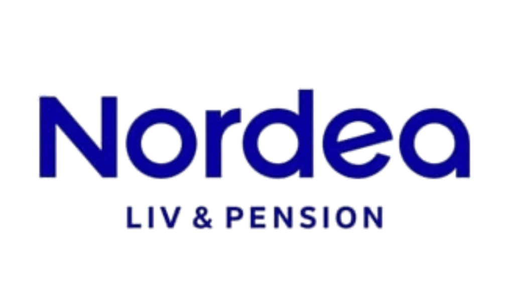 Nordea Liv & Pension logo for finansiel service virksomhed.